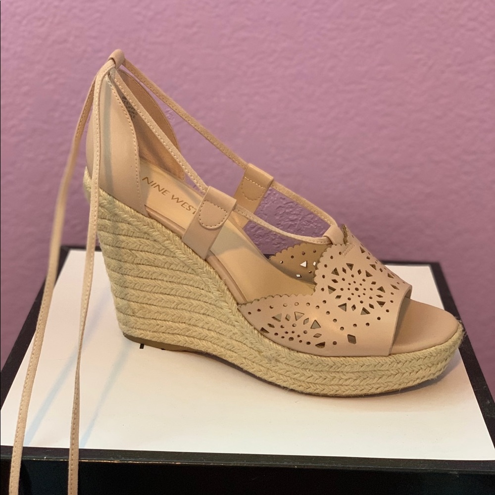 Nine West Freestone Espadrille Platform Wedge